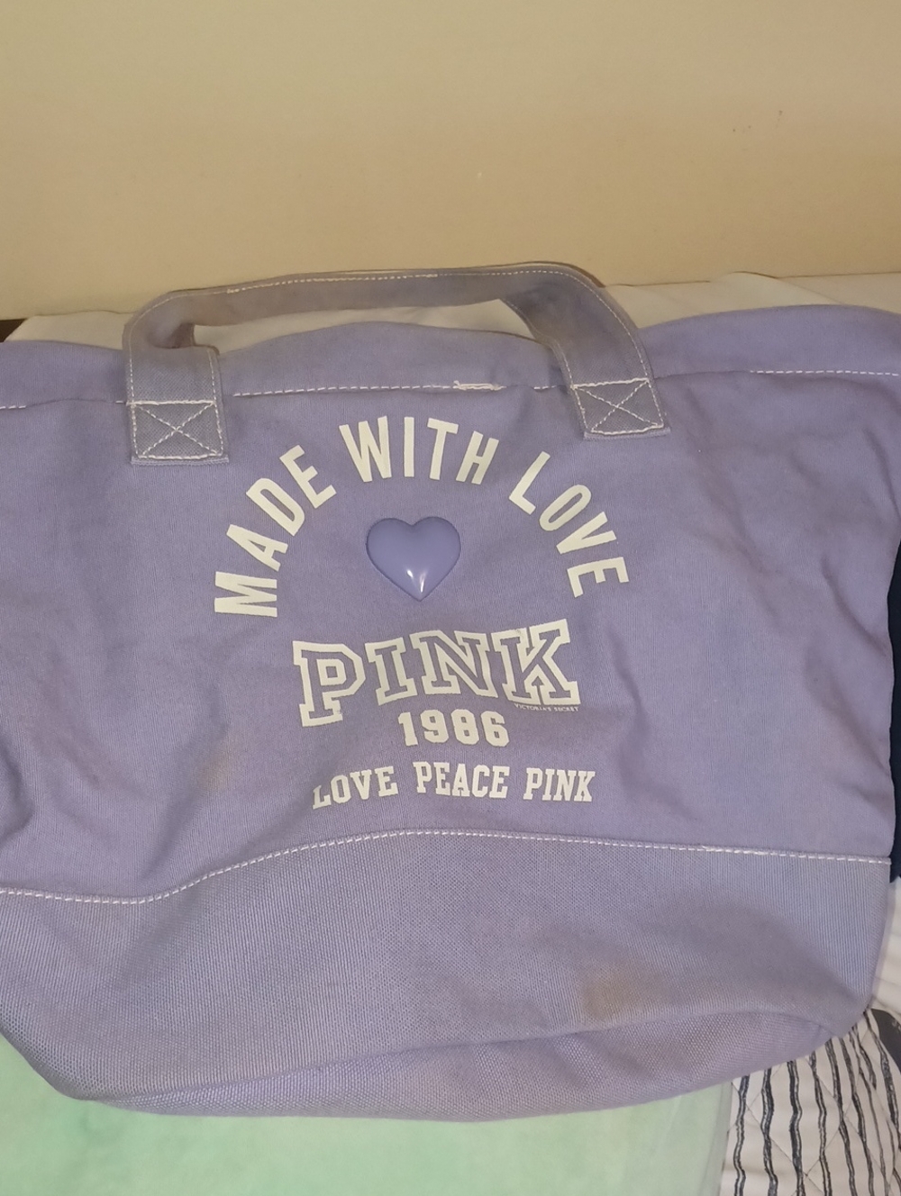 Victoria's Secret Pink Canvas Tote